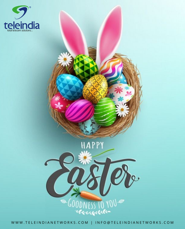 During this joyous season, @Teleindianetworks wish you and your family all the best this Easter. 

#Happy #Easter #2022.