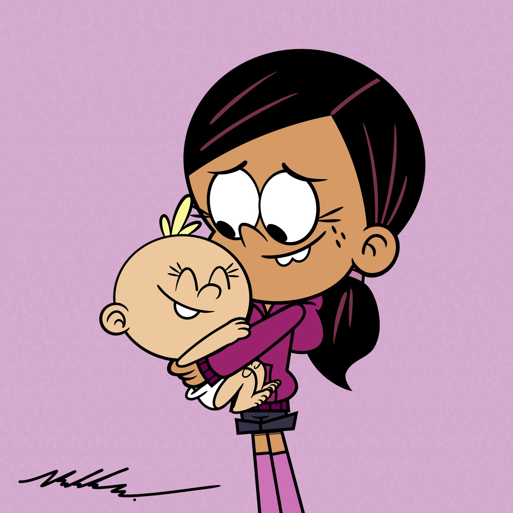 Lincoln Loud And Ronnie Anne - edzqkrq