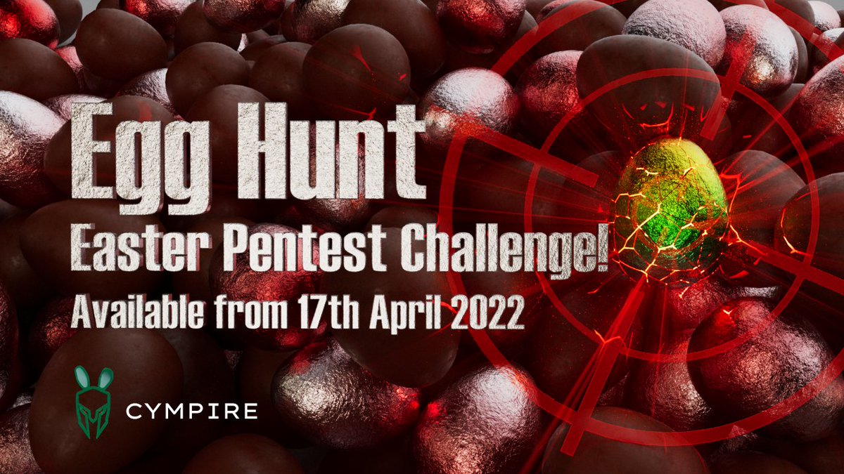 CympireLtd's tweet photo. Check out your #pentest skills on a new gamified experience! Egg Hunt is a red campaign based on the Mitre Att&amp;ck Framework, play it for free on the world's most advanced cyber security training and assessment platform, powered by Cympire.

Available here: https://t.co/pu75pPmYCq https://t.co/oe8t54QhD8