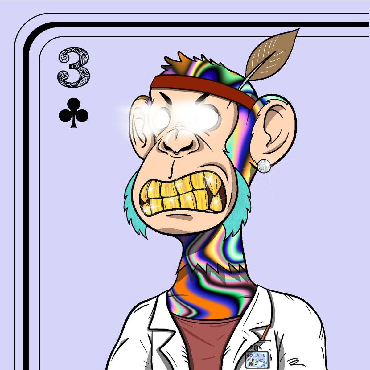 We want to do a research. If you have never seen #BAYC before, for example, you can show your children #DAPC and #BAYC. 
From the perspective of art, which collection would most people like?
#NFT #DAPC #BoredApeYachtClub #DIYApePokerClub