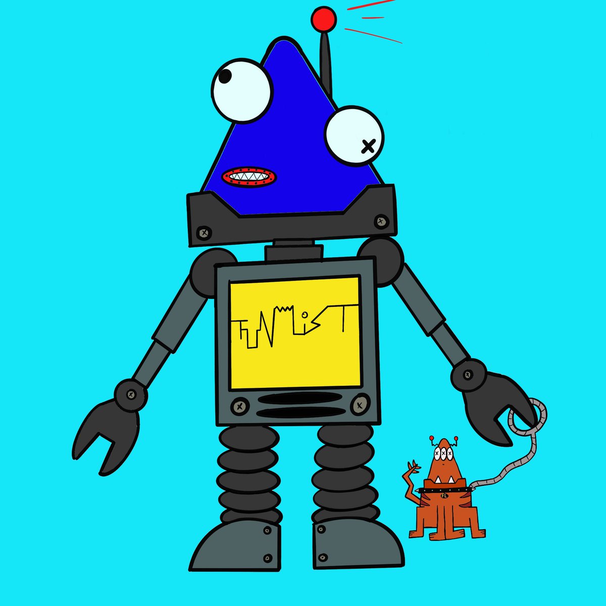 Hyphenzz's tweet image. #FunArt #FunBots @Funbots_NFT