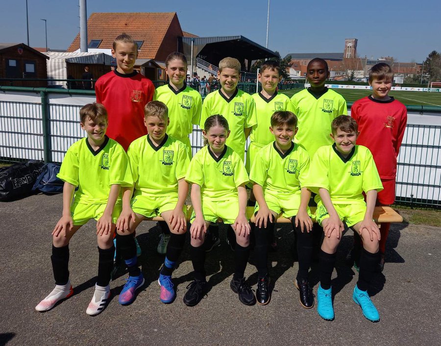 kentschools_fa's tweet image. The @kentschools_fa U11s resume play today in the International Tournament in Loon Plage, hoping to build on yesterday's excellent start. 🇫🇷