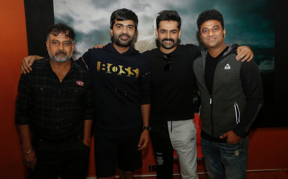 LMKMovieManiac's tweet photo. Super 👌👍 #STRforRAPO 🎼

#STR has sung a song in #TheWarriorr 

@ramsayz @SilambarasanTR_ @dirlingusamy @ThisIsDSP https://t.co/i2oefAJozi