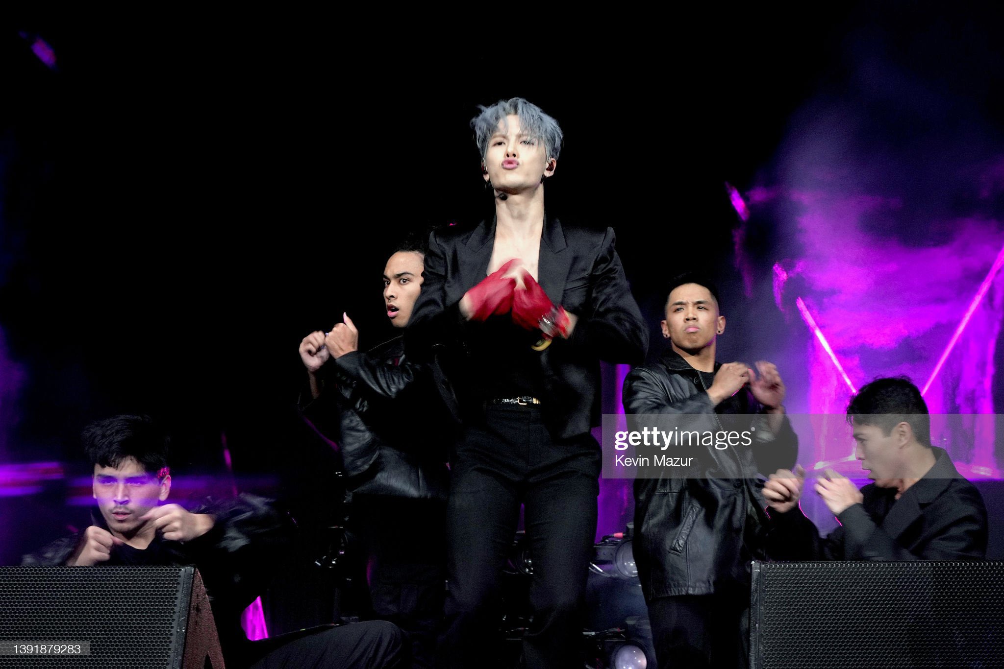 Jackson Wang of 88rising performs onstage at the Coachella Stage News  Photo - Getty Images