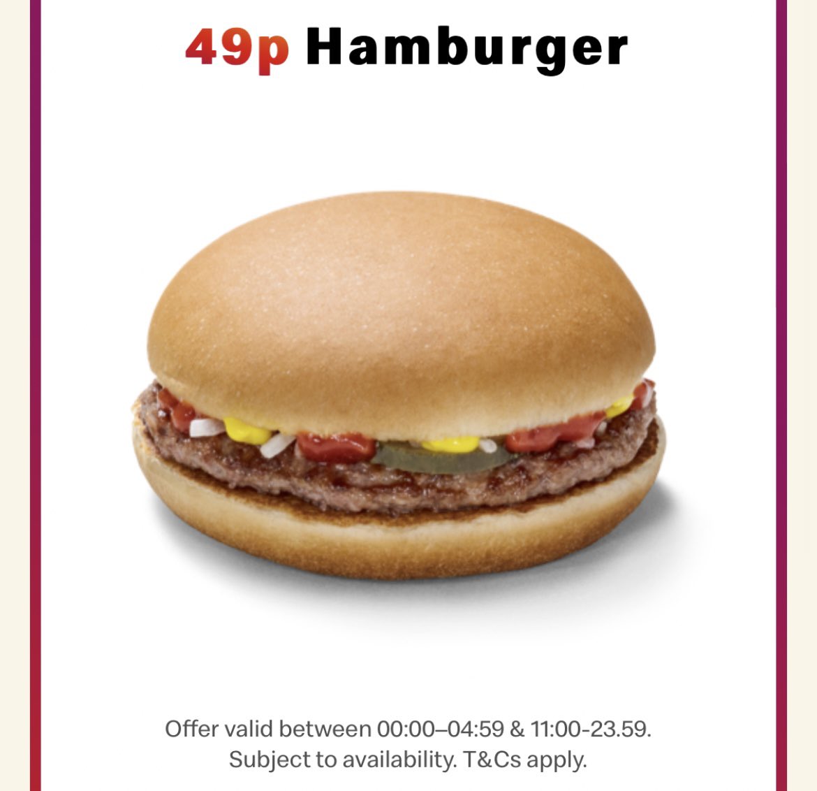 mcds_mboro's tweet photo. What a special #EasterSunday we have for you! Grab a hamburger for 49p and then a McFlurry (Cream Egg) for just 99p! 
How does that sound?! 🙌 https://t.co/Wi69zrxcw3