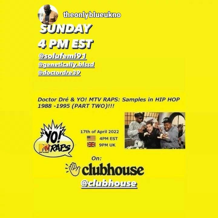 Yo! MTV Raps Dre DJ'd in front of the world hosting a house party each week, providing listeners with music they know they love! Tune in and listen on Club Who Sampled talking about samples and what it all means. #YoMtvRaps #