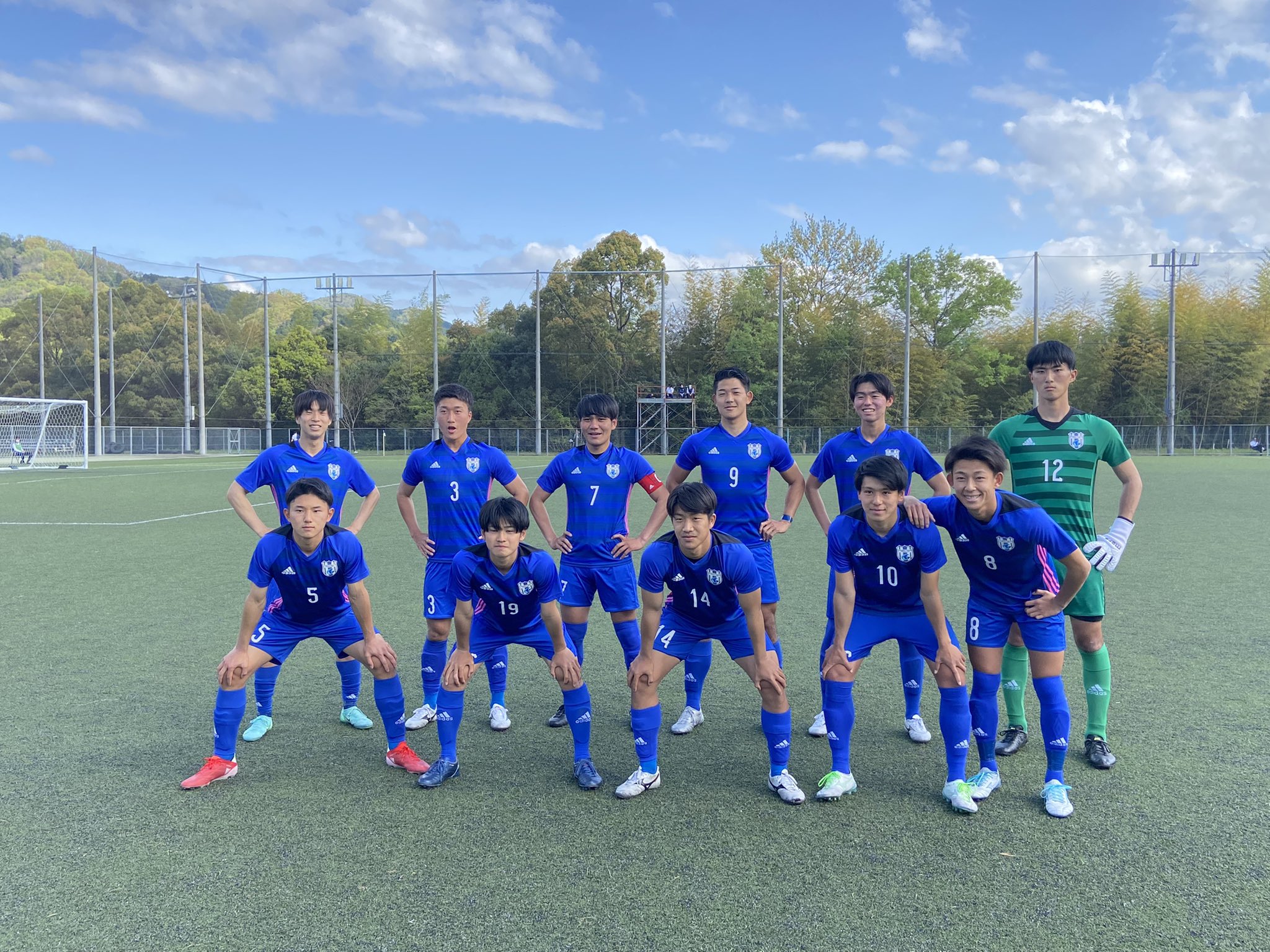 追手門学院大学男子サッカー部 後半 18分 交代 原田 山本将 Twitter