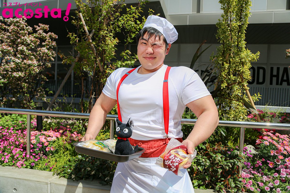 パン屋さんのコスプレ-