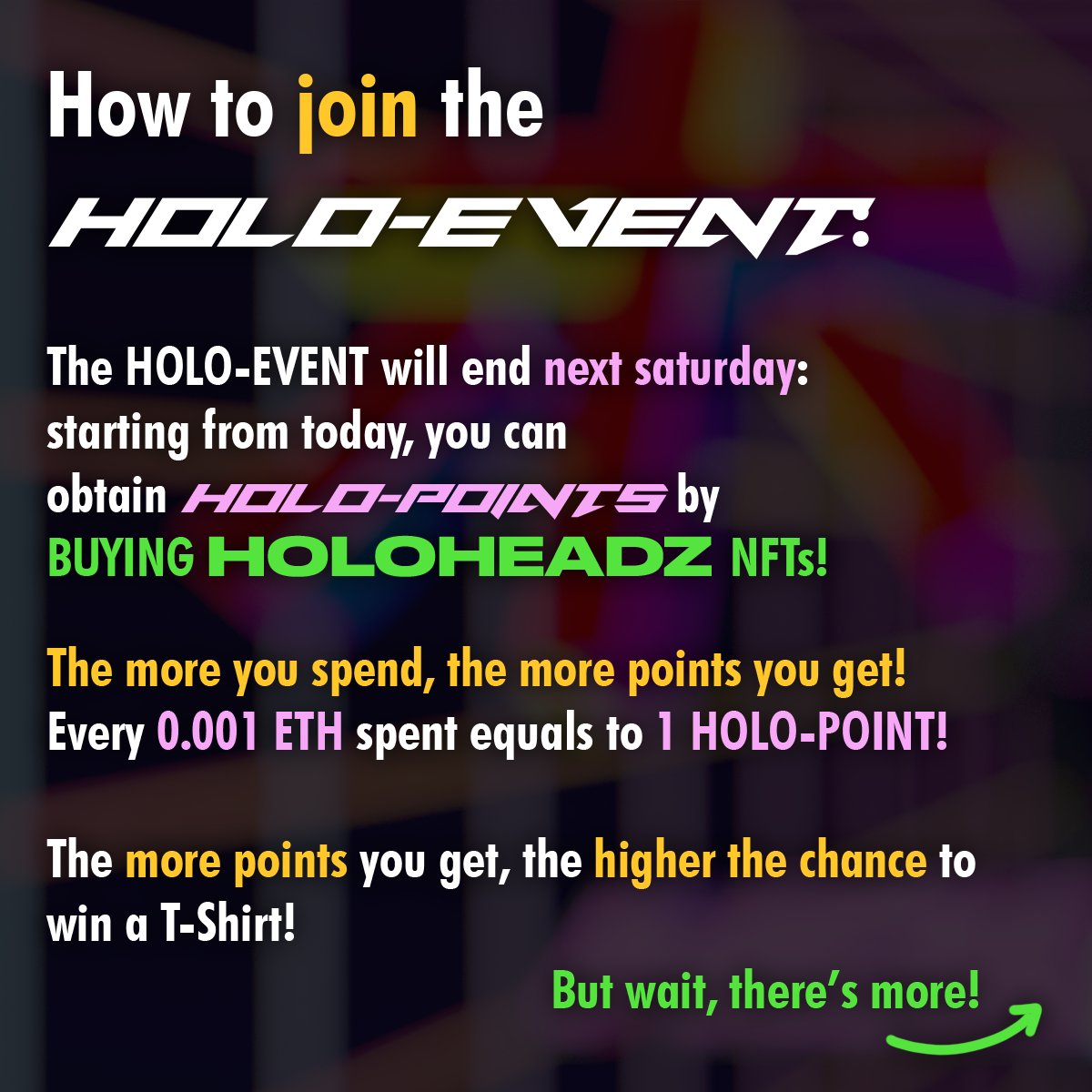 holoheadz's tweet photo. Buy HOLOHEADZ NFTs before next Saturday &amp; win an exclusive "HOLOSAMURAI" T-shirt!
#NFT #OpenSeaNFT #HOLOHEADZ https://t.co/e3WE09rMYz
