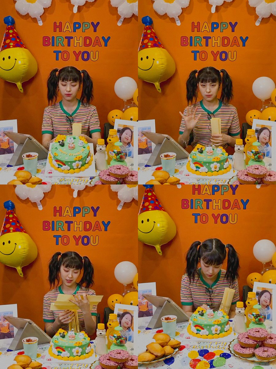 itzy_shots's tweet image. HAPPY BIRTHDAY TO YOU! 🌼