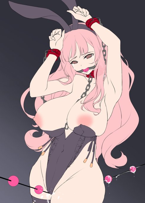 バニーさんのCG集用に入る予定のは胸もってます 