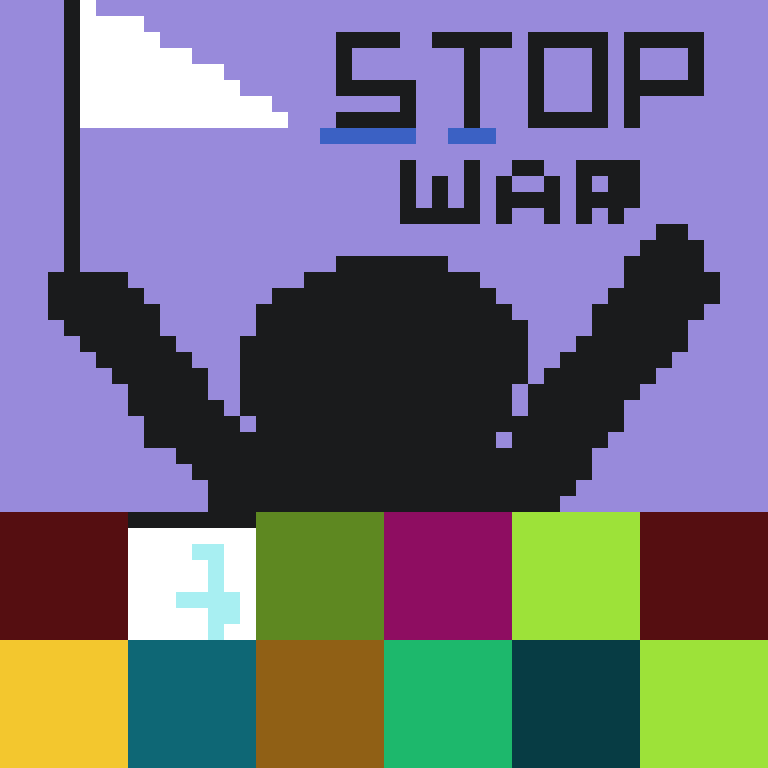 SigmaMaleClub1's tweet photo. Stop war NFT...... 
Do you like it?? 
DM me for buying 
https://t.co/OLtcK8geiO

#NFTCommunity #NFTGiveaway #NFTGiveaways #NFTCollection #NFTartist #NFTdrops https://t.co/qACMOjyRfO