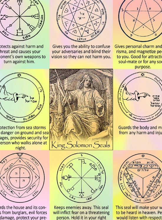 KabbalahInsight's tweet photo. The 44 Seals of Solomon - 12"x16" Kabbalah poster for instant download - contains the 44 King Solomon seals and their interpretations https://t.co/bp7tmkwg7c #bestofetsy #Kabbalahcards #amulets #oraclecards #mandala #KabbalahInsights #tarotcards #PrintOnPaper https://t.co/bgR570bLYz