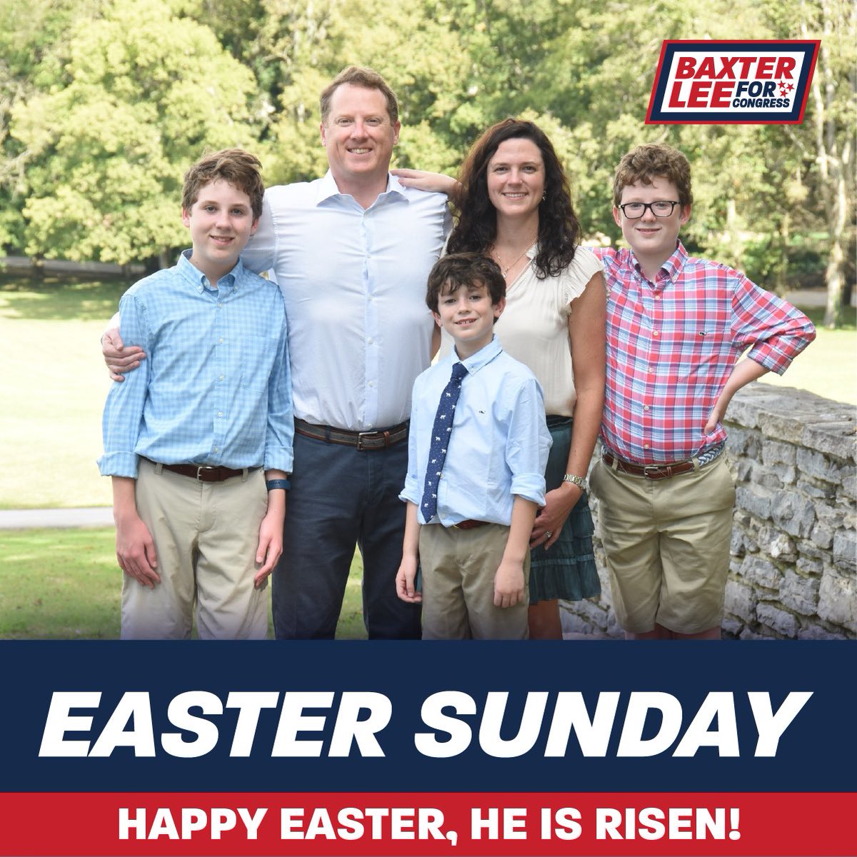 The stone was rolled away! He is Risen! From my family to yours, we wish you a very happy Easter!