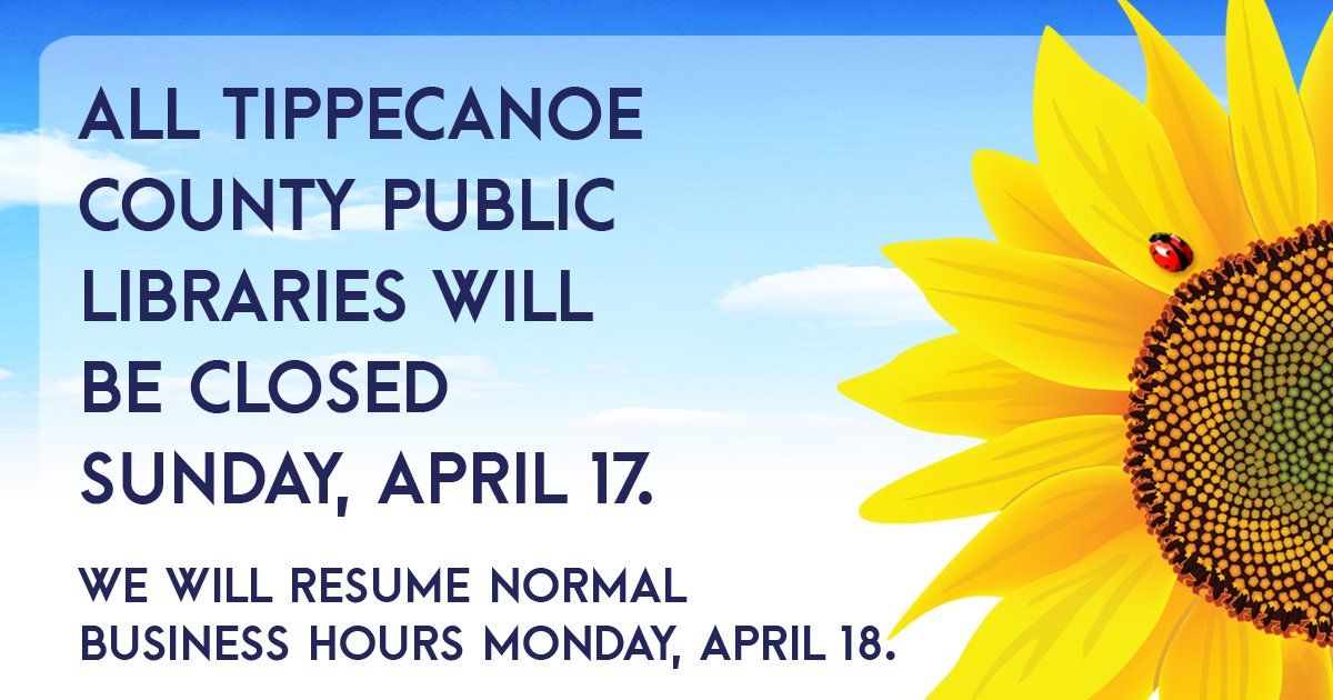 Tippecanoe County Public Library (@tcpltweets) on Twitter photo 