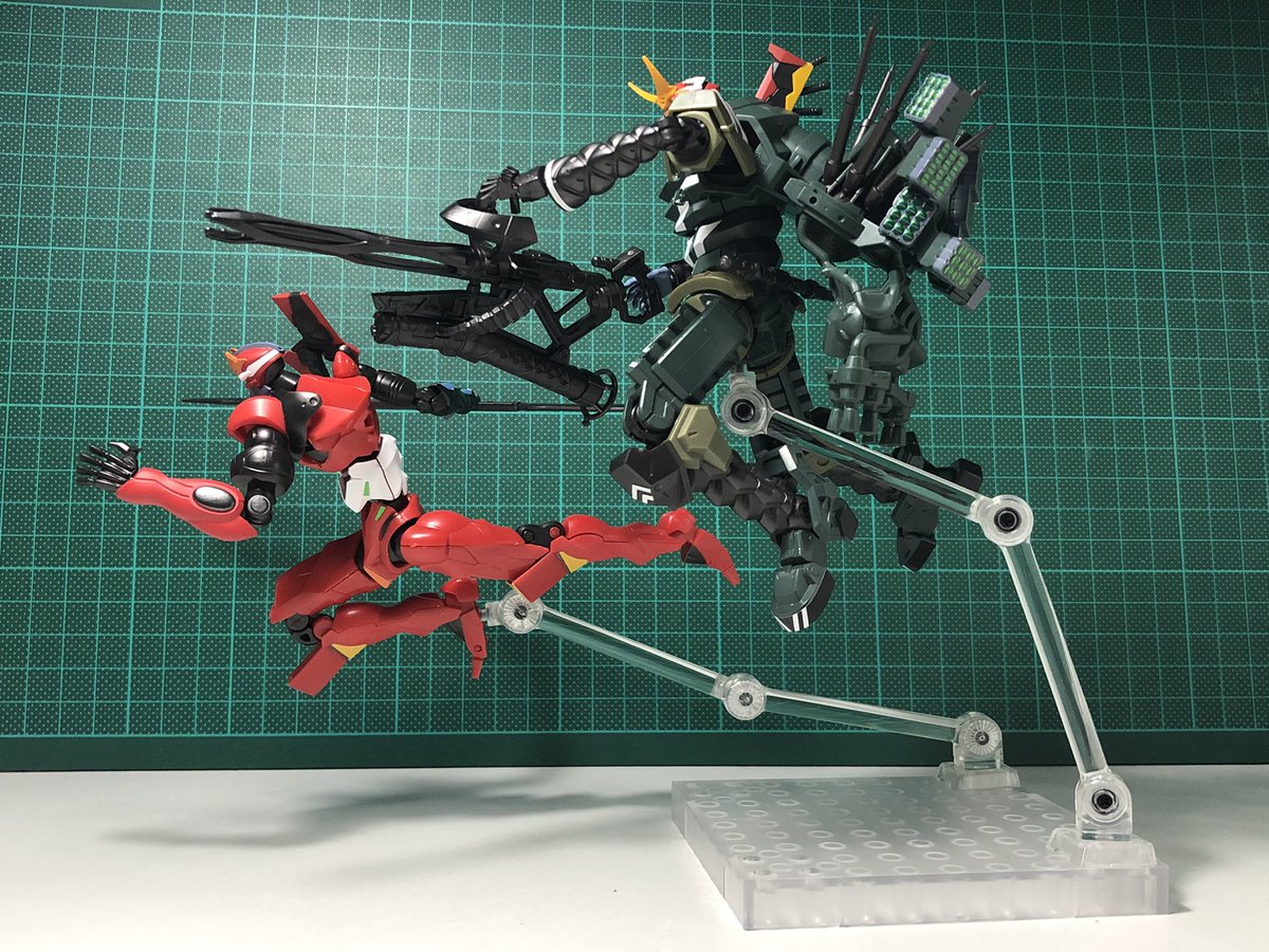fextsystem's tweet photo. Part 1 of 2
Hvn’t played for awhile, see Fext System UTILITY display stand with:
1. Bandai candy toy EVA-Frame series 2 &amp; 3 figures
2. Bandai Entry grade model kit - New Gundam

#fexthobby #fextsystem #toysdisplay #toydisplay #toysphotography #toyphotography #utilitydisplaystand https://t.co/QjghyTjZlW
