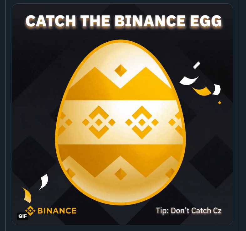 jantNFT's tweet photo. @binance lo pillé!🐣 #BinanceEggHunt https://t.co/BxExTjp5ZT