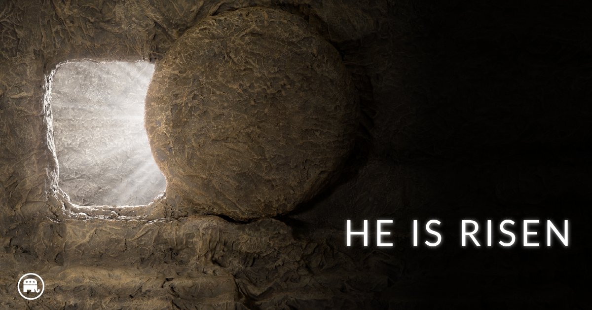 Happy Easter!
 
He is risen indeed!