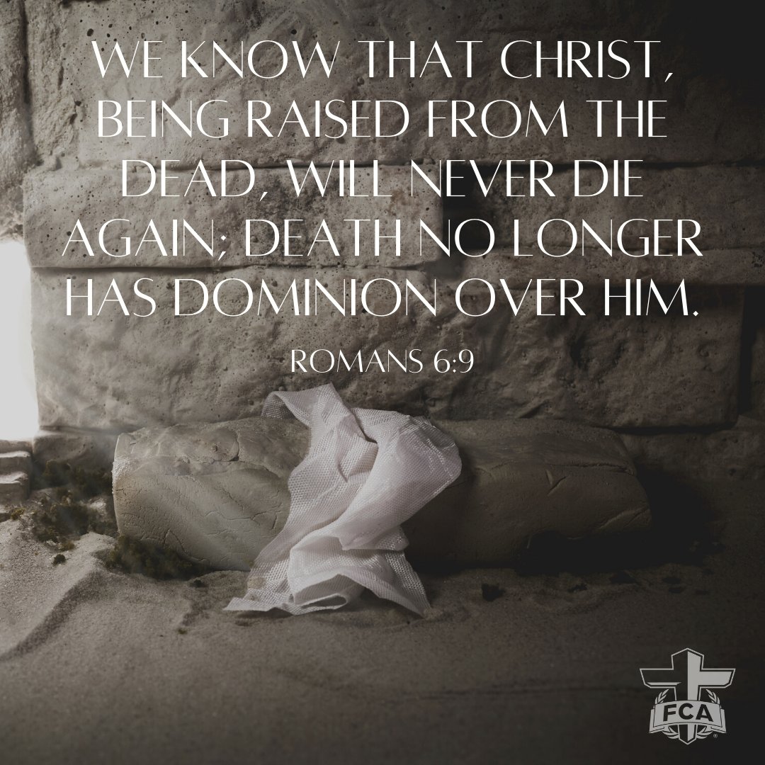 Happy Easter! May we celebrate today knowing that we have God who has defeated death!