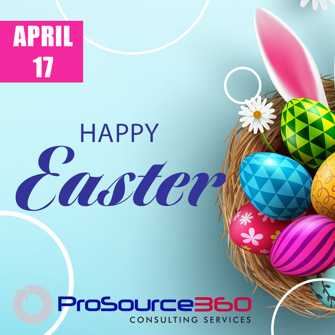 ProSource360's tweet photo. No matter what this Easter Sunday means to you, we encourage everyone to spread goodwill and love to their friends and families.
#easter #happyeaster #eastersunday #eggs #consulting #prosource360 https://t.co/Jqr857AdFS