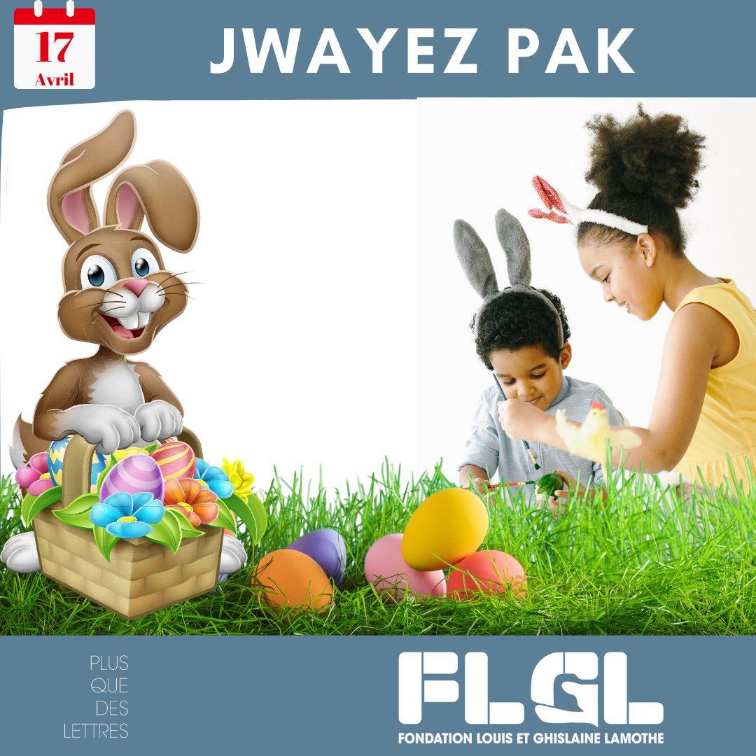 FLGLhaiti's tweet photo. Fondation Louis et Gizou Lamothe #FLGLhaiti ap swete nou tout yon joyez Pak. Sonje Pak se yon fèt ki reprezante lamou ak lespwa.

#pak https://t.co/V3AWVQDKO3
