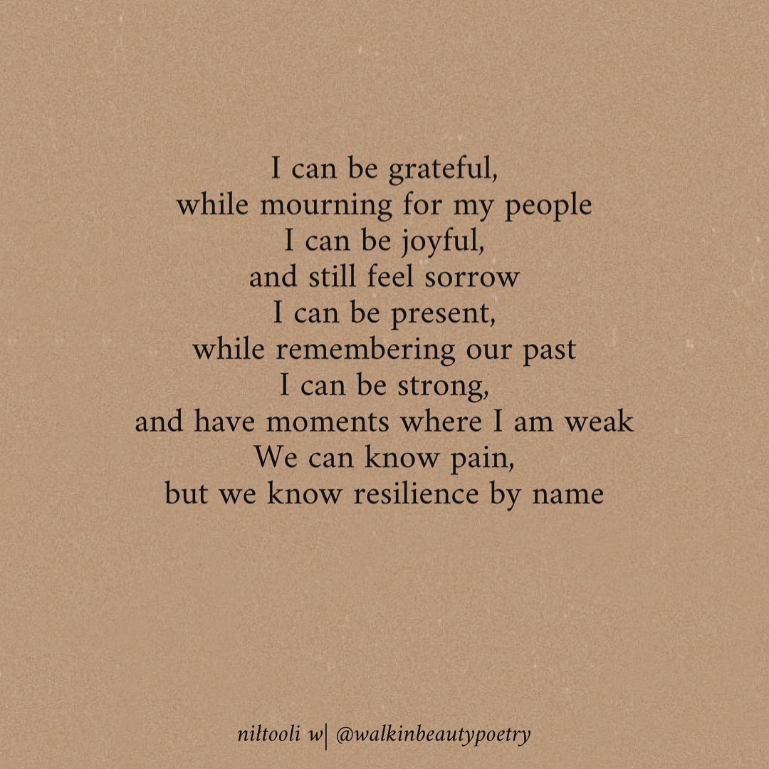 IllumiNative's tweet photo. #NativePoetry
Is *Chef's Kiss* I hope you like
These Native Poems

Who are your favorite #IndigenousPoets and #NativePoets? Tag them below.

Poems by: @sweetmoonphoto Niłtooli Wilkins and @joyharjo

#NationalHaikuDay #NationalPoetryMonth https://t.co/rwmB1InMAs