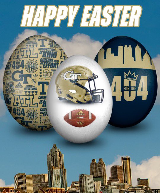 From our family to yours, HAPPY EASTER!!!! 🐰🐝🏈 #4the404 /// #PtBD