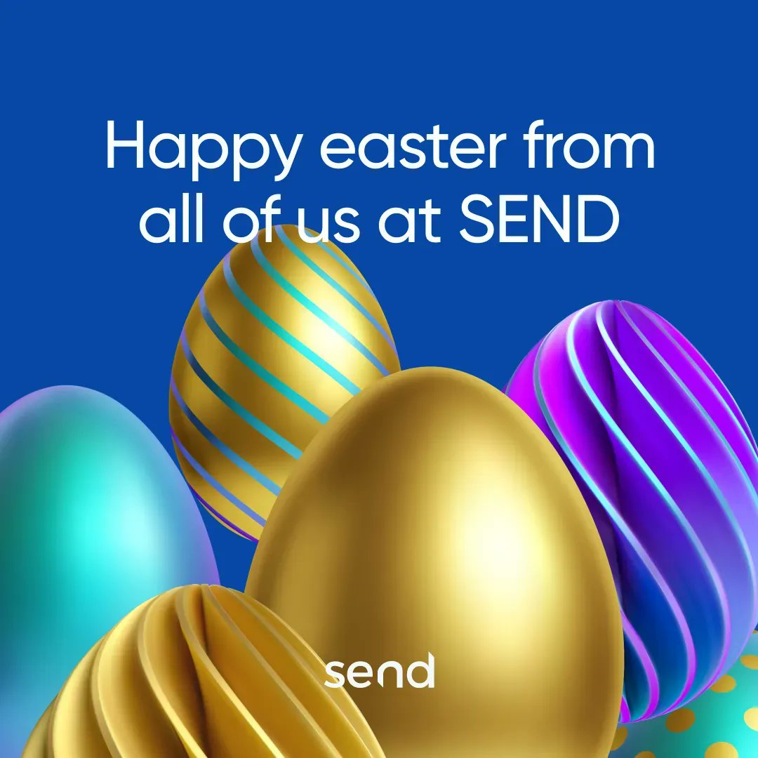 SendFreight's tweet photo. This Easter we celebrate our faith, his sacrifice, and Love.
Happy Easter from all of us at SEND https://t.co/q3G2McKaCk