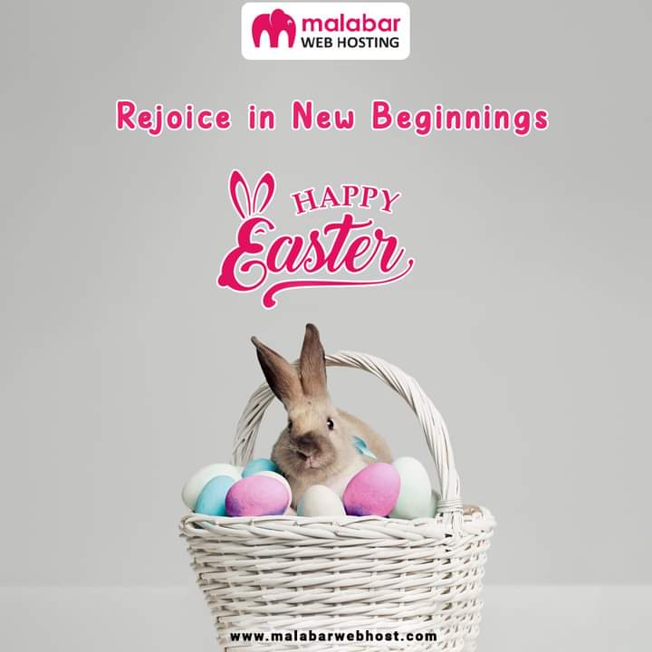 malabar_webhost's tweet photo. Easter brings the promise of new beginnings and hope with it. As we take this chance to embrace a fresh start, let us enjoy this day with full joy. Have a blessed Easter!
.
.
.
.
.
#happyeaster #easter #love #easter2022 #eastersunday  #MalabarWebHosting #kerala https://t.co/qG9upB4Zrv