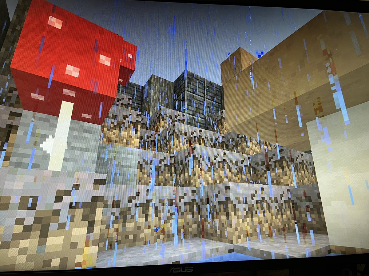 minecraft13141's tweet photo. So update time on the zoo. After the long mining session, I have got the layout for the front, layout the mobs, and finished two areas. My plans for today are two. Clean up the areas. And get the center spots done. https://t.co/55tfKrqxhH