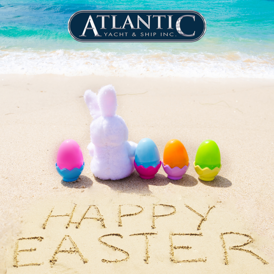 Yacht_Brokerage's tweet photo. Have a Happy Easter from all your friends at Atlantic Yacht and Ship! Enjoy the day with family and friends😀🐣

 #easter #easterbunny #atlanticyachtandship #aysyachts #yachting #sundayfunday #bunnies https://t.co/nzJcYMcr53