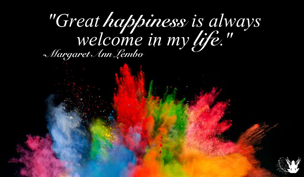 Great #happiness is always welcome in my life!
#HappyLife #QuoteOfTheDay #Affirmation #PositiveThought #goodvibes
