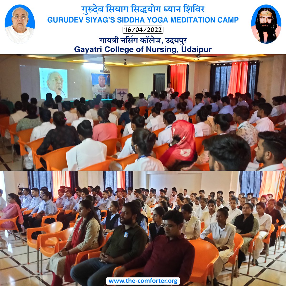#MeditationCamp #SiddhaYoga #Gurusiyag #avskjodhpur 
→ Website: the-comforter.org
→ Social media: the-comforter.org/socialmedia