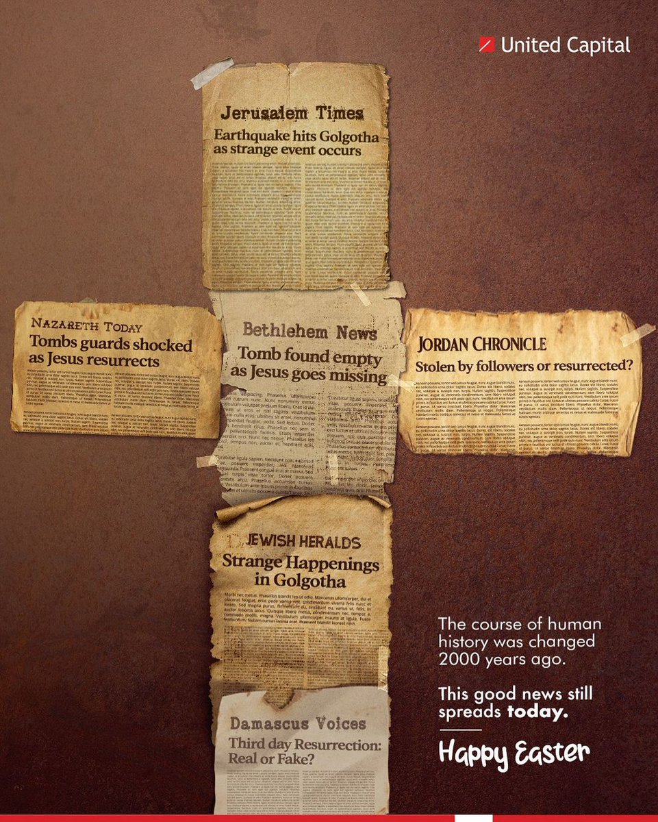 livewithlynda's tweet image. #EasterAd from @unitedcapitalplc 
Dope or Nah?