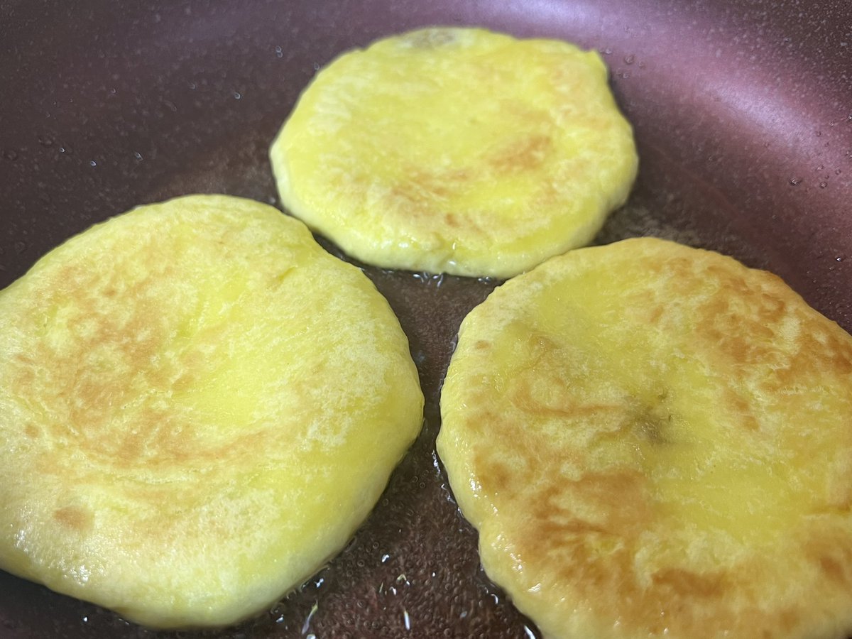 junny0528's tweet photo. ＃ホットク
 ホットク作ったー
ばりうま😳 https://t.co/R8APOTVOcn