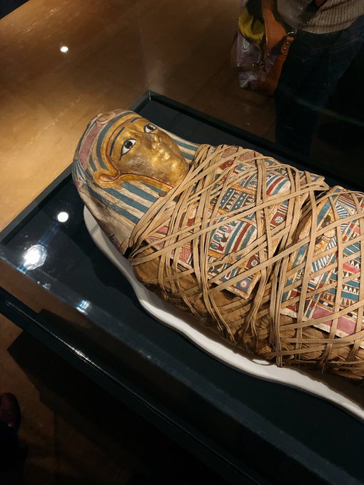 神戸のミイラ展行ってた
写真撮っていいゾーンにあったパピルスの絵突然可愛い子出てきたんだけど紀元前にも萌絵師はいたのか 