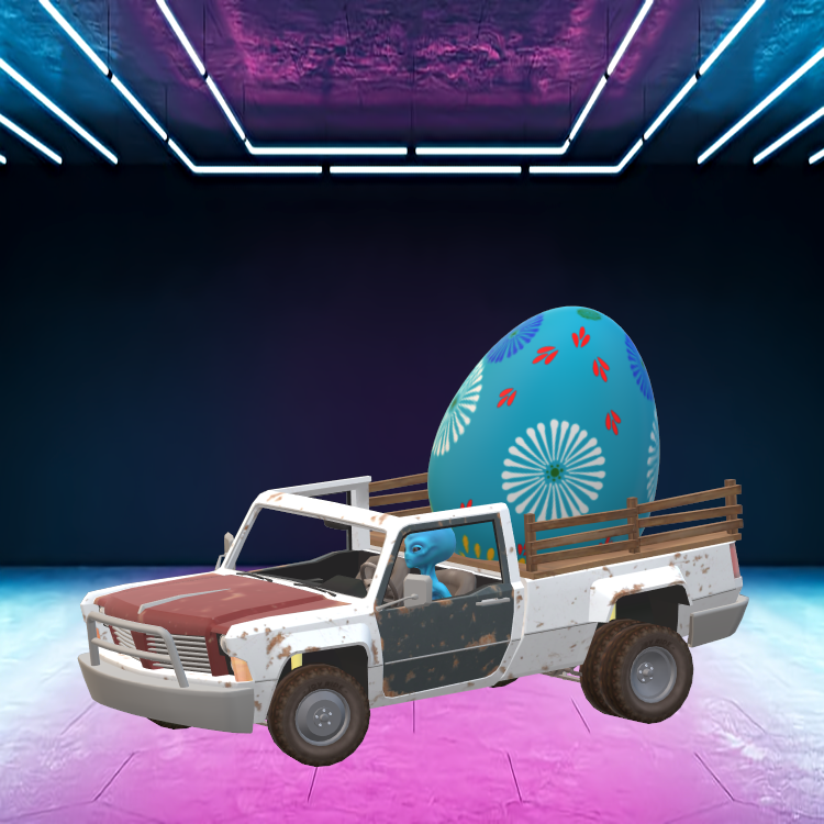 AlienCarJunkie's tweet photo. Kodiak Farm Truck "Happy Easter" everyone...🙌🥳

#NFT drop ! 
 
Everyone will get this NFT who will supply the Wallet 🥳🥳🥳🥳

8 ending in hours ...
#NFTGiveaway #NFTGiveaways #FreeNFT #FreeNFTs https://t.co/d4l1w14Hvi