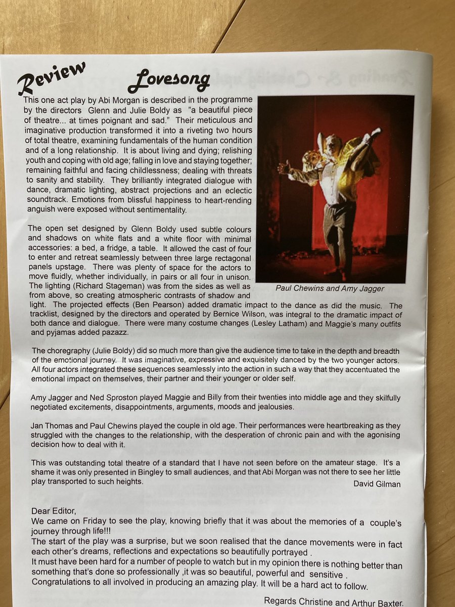 Literature Wales - how can I get this to Abi Morgan please?