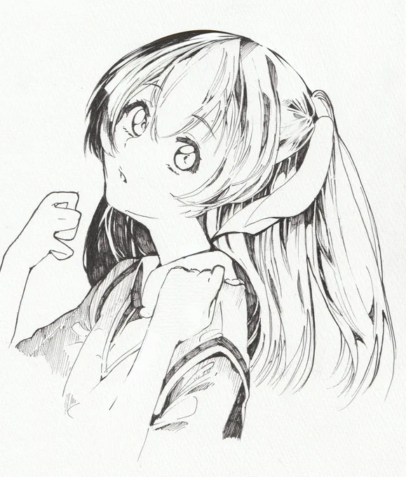 アナログ練習らくがき
ゆいちゃん 