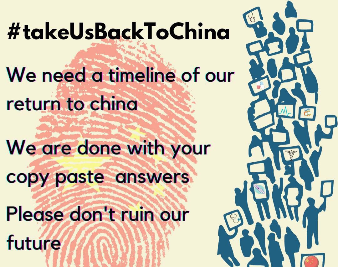SinghInika's tweet photo. #TakeUsBackToChina #SaveIndianStudentsOfChina china fmg @narendramodi @PMOIndia @anilvijminister https://t.co/XPKRwP7co2