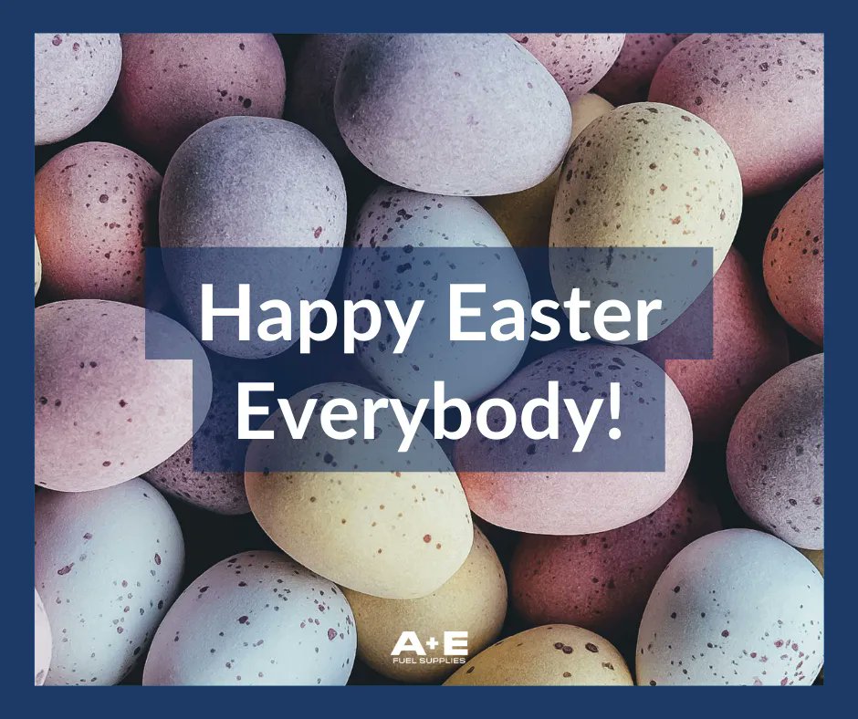 Have a great day and enjoy the rest everyone! 🐣

#AEFuelSupplies #Easter