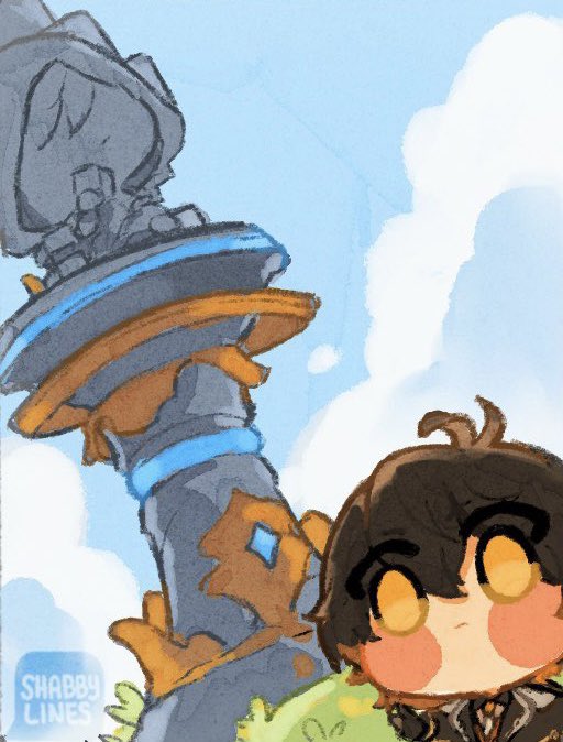 shabbylines's tweet photo. same energy 

#GenshinImpact https://t.co/gOtju5eXvO