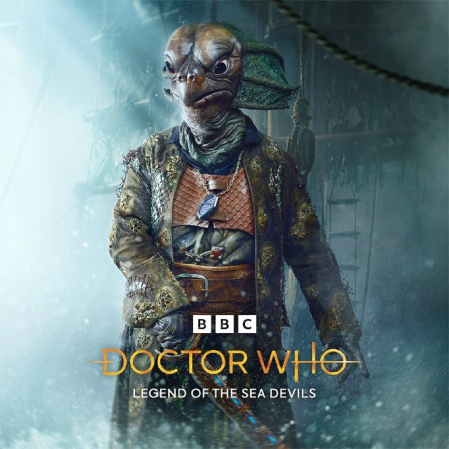 Doctor Who: Legend of the Sea Devils airs tonight on @BBCOne! Tune in for another cracking score from @segunakinola, orchestration by me, and the return of the Sea Devils! #DoctorWho
