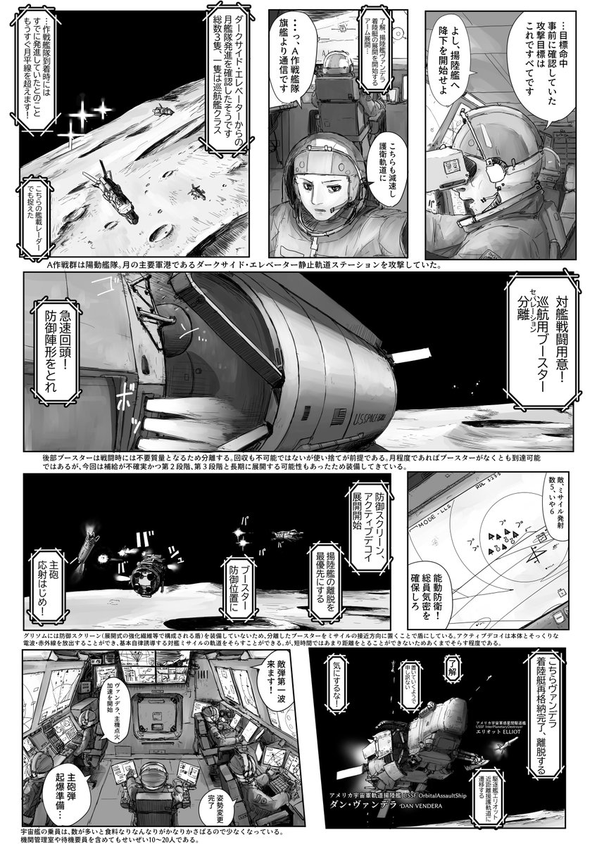 宇宙艦が戦うだけのマンガ
1/2 