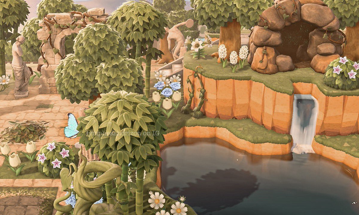 lympheashorizon's tweet photo. meet Jade, my abandoned island 🍃🦋

#acnh #acnhinspo #ACNHDesign #AnimalCrossingNewHorizons https://t.co/7jbzrrT0E3