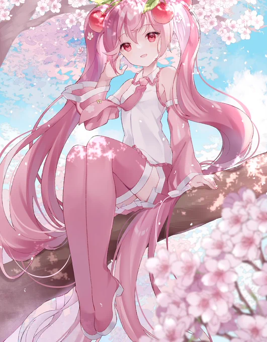 桜色
#初音ミク #桜ミク 