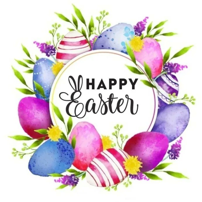 Wishing you many blessings this Easter Day!