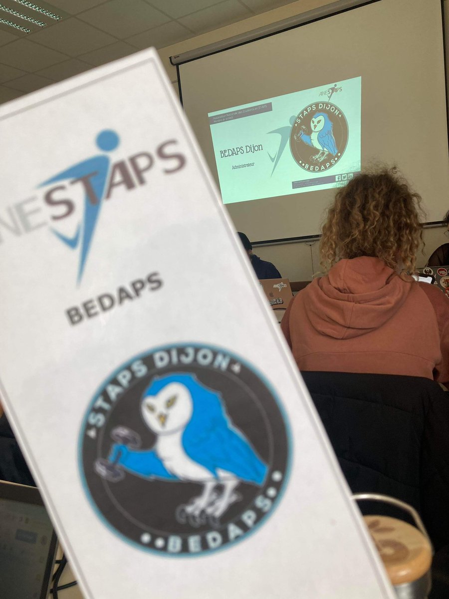 bedapsdijon's tweet photo. Le @bedapsdijon est présent au deuxième jour du CA de l’@ANESTAPS à St Brieuc :) merci à @ArmorSTAPS pour l’accueil ! https://t.co/XHCkjOyOR3