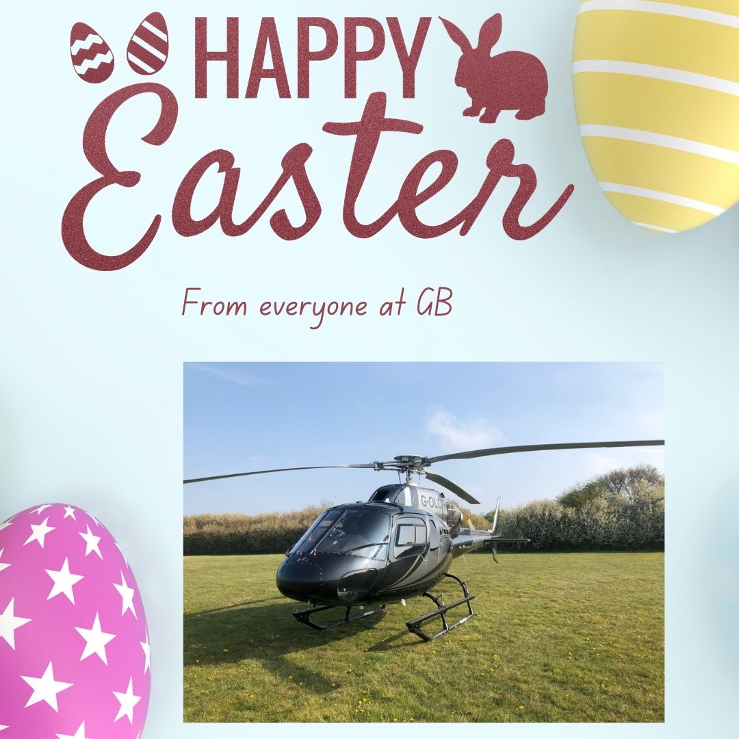 GBHelicopters's tweet photo. Happy Easter from everyone at GB
#EasterSunday #Helicopters #VIPCharter https://t.co/E6NaaoDqfQ