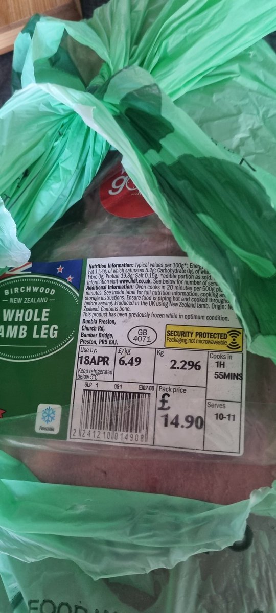 Shazibe's tweet photo. @LidlGB lunch for 8 at 12- what can I do ? Shops closed! This is off!! Fuming https://t.co/lOeZgBoB71